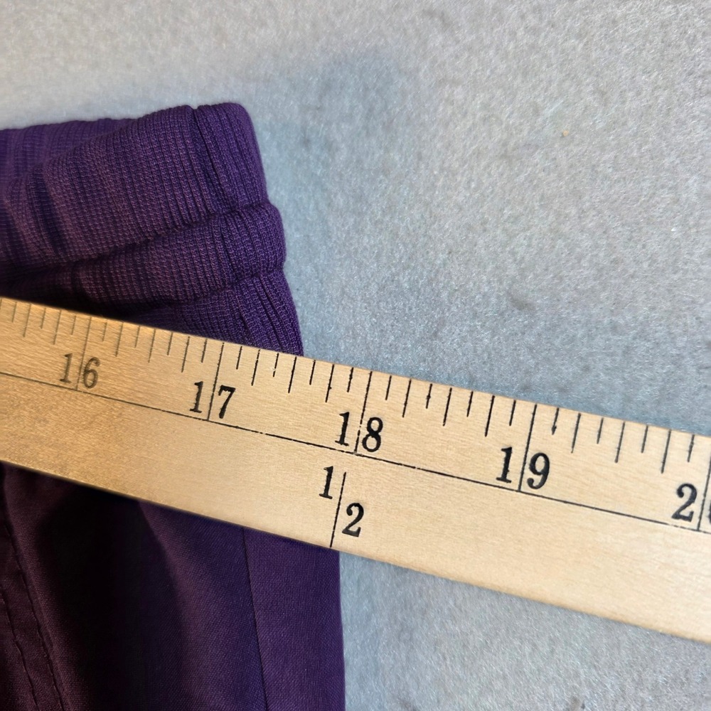 Scrubaid Purple Jogger Scrub Pants Womens XL Tapered Fit Four Way Stretch 1335 - Picture 5 of 7